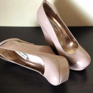 Bethany Mota Wedges Nude